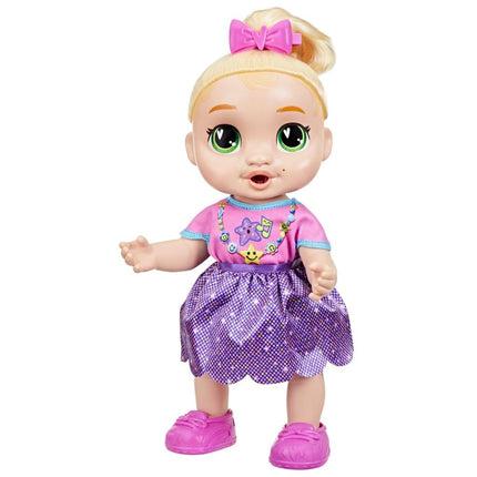 Baby Alive Baby Grows Up, LaLa GooGoo, 6 Milestones and Baby's First Tooth, Interactive Talking Doll for Girls and Boys Ages 3+