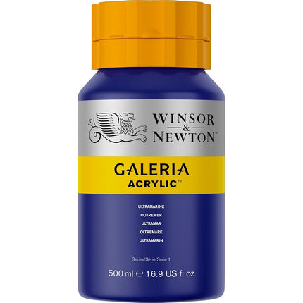 Winsor & Newton, Galeria Acrylic, Ultramarine, 500ml