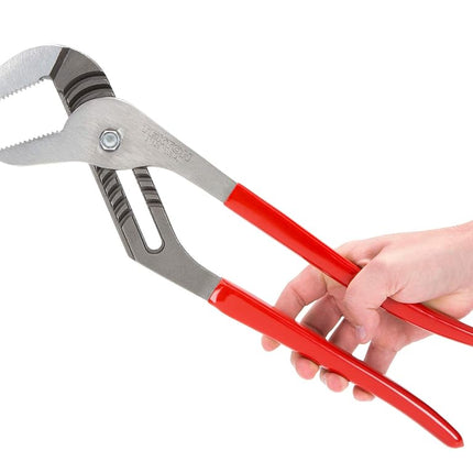 TEKTON 37526 4-1/4-Inch Capacity Tongue and Groove Pliers, 16-Inch