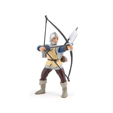 Papo Realistic Blue Archer Figurine Toy, Fantasy Collection, Kids Ages 3+