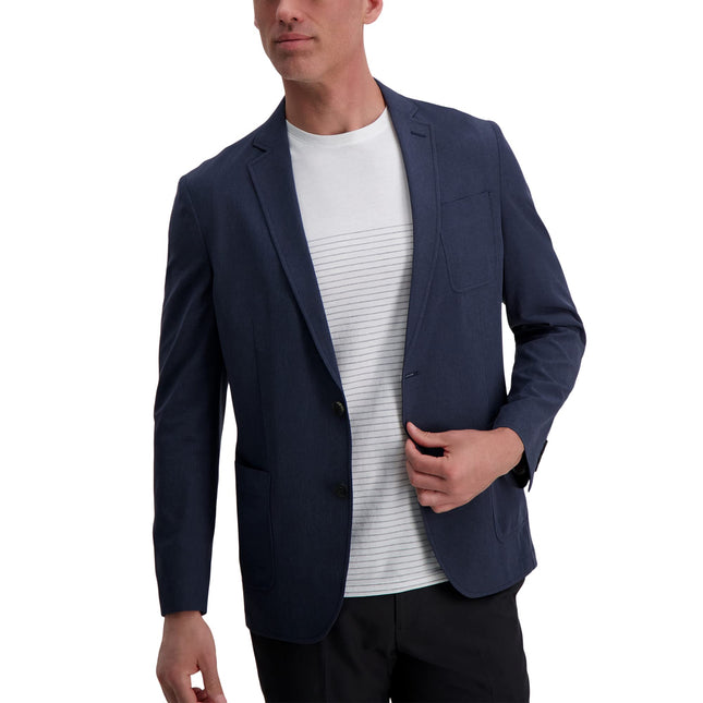 Haggar Men's Smart Wash Performance Tech Blazer Ta