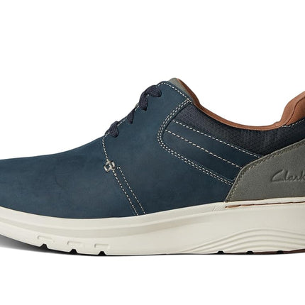 Clarks Collection Men's Motion Trek PT Oxford, Navy Combi, 9 M US