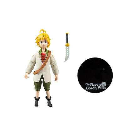 McFarlane Toys TM12801 Seven Deadly SINS 7IN WV1-MELIODAS, Multicolour,12801