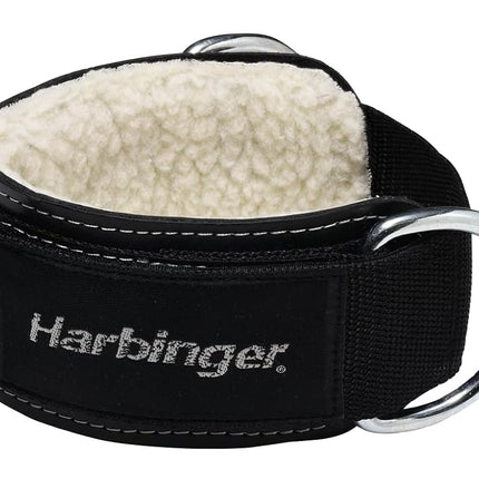 Harbinger Padded 3-Inch Ankle Cuff with Double Rin