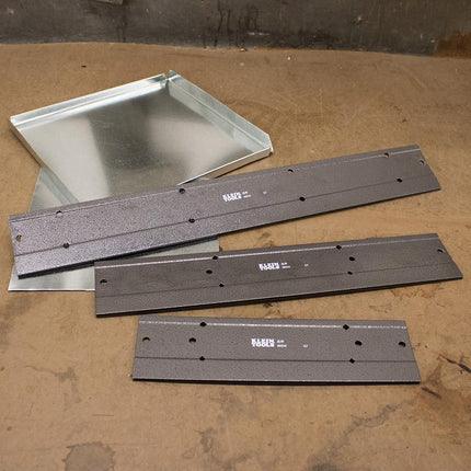 Metal Folding Tool for Duct Bending 45.7 x 7.6 cm Folds Up to 24 ga CRSM and 28 ga Stainless Klein Tools 86532