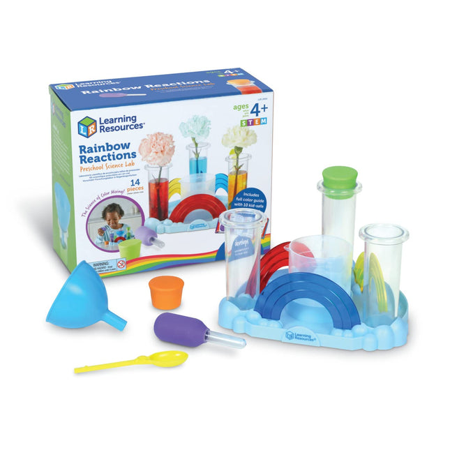 Learning Resources Rainbow Reactions Preschool Sci