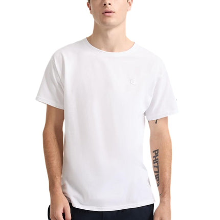 Champion Men's T, 100% Cotton, Crewneck, Short-Sle
