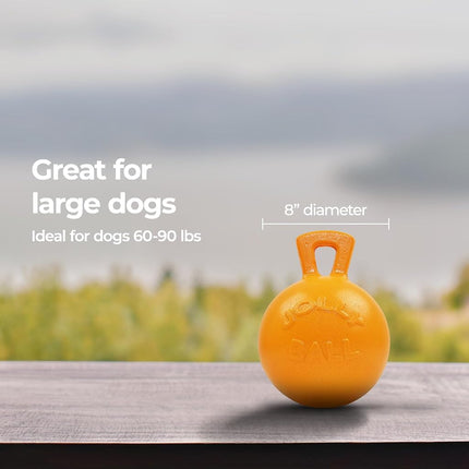 Jolly Pets Tug-n-Toss Dog Toy, 20 cm, Orange,Red