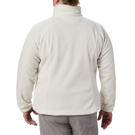 Columbia Women's Standard Benton Springs Full Zip, Chalk