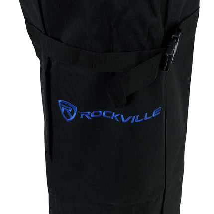 Rockville CART-Stand-Bag 600D Polyester Tripod/Mic/Speaker Stand Bag, Rain-Resistant, Quick-Release Buckle, Spacious Design, for DJs and Musicians