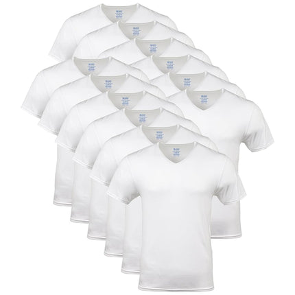 Gildan Men's V-Neck T-Shirts, Multipack, Style G11