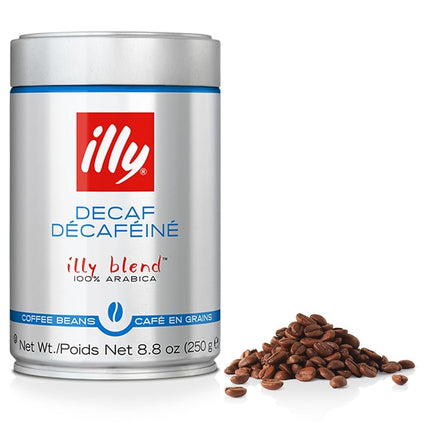 Illy Caffe Decaffeinated Whole Bean Coffee (Medium
