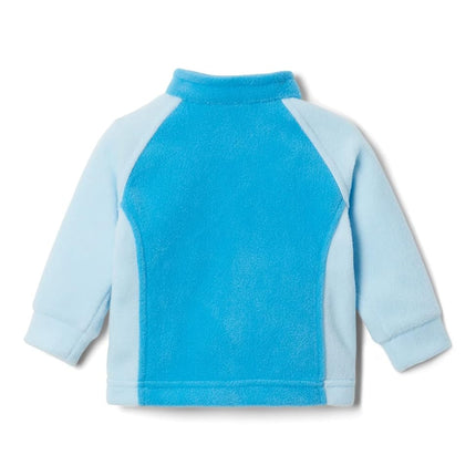 Columbia Polar de bebé Benton para niñas, Azul primavera/Azul frío, L