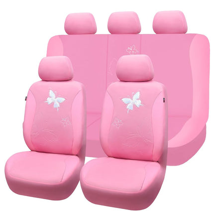 Flying Banner Butterfly car seat Covers ful Set Fa