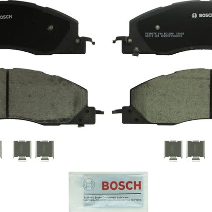 BOSCH BC1399 QuietCast Premium Ceramic Disc Brake Pad Set - Compatible with Select Dodge Ram 2500, Ram 3500; Ram 2500, 3500; FRONT