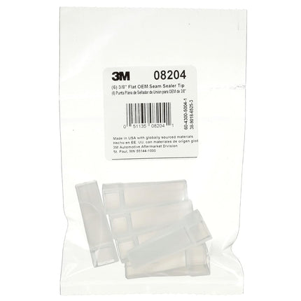 3M 08204 3/8" Flat OEM Seam Sealer Tip