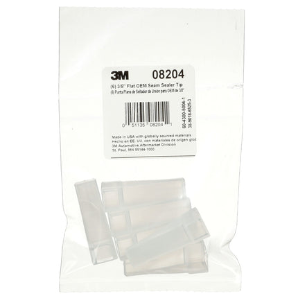 3M 08204 3/8" Flat OEM Seam Sealer Tip