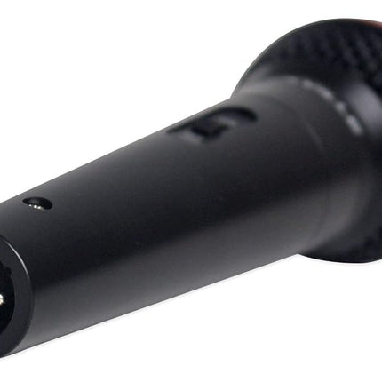 Rockville RMIC-SR Dynamic Handheld Microphone, 600 Ohms +/-30%, 72dB Sensitivity, M-56 Cartridge, Metal Body, OFC Copper Cables & Case, for DJ, Vocal, Karaoke