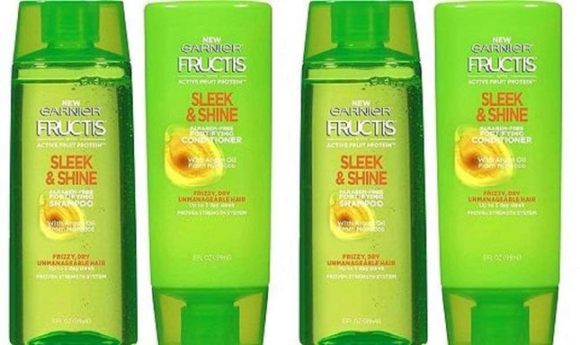 Garnier Fructis Sleek & Shine 2 Shampoo + 2 Condit