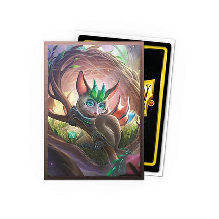 Dragon Shield | Brushed Art Sleeves | Spirit Animals - Bushdrake | 100 CT - Smooth & Tough Premium TCG Sleeves | Compatible with Pokemon, Flesh & Blood, One Piece & Magic the Gathering