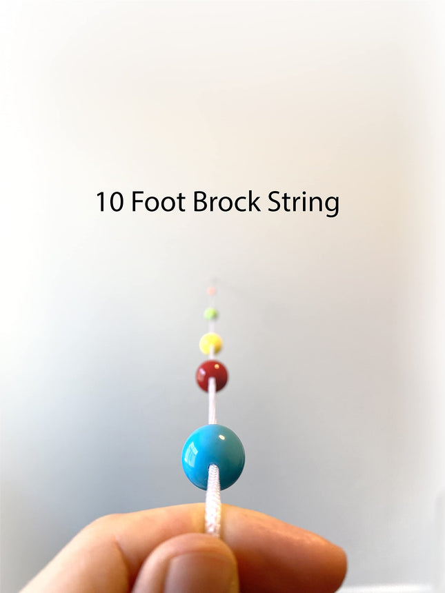 Corde de Brock de 3 mètres pour l'entraînement à la convergence visuelle - Entraînez votre vision, améliorez votre force et vos performances sportives, et bien plus encore !