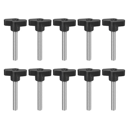 uxcell 10Pcs Clamping Screw Knob, M8 x 50mm Metric