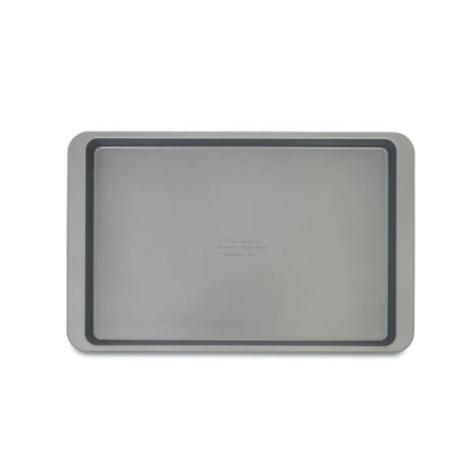KitchenAid Premium Aluminized Steel Baking Sheet, Nonstick, 10x15 Inch, Contour Silver