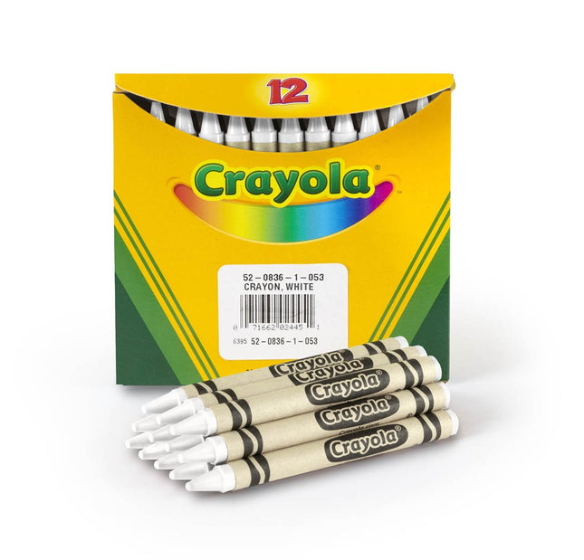 Crayola Crayons, White, Single Color Crayon Refill