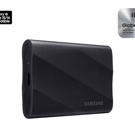 SAMSUNG T9 4TB, Portable SSD, up to 2000MB/s, USB 3.2 Gen 2x2 (20Gbps) NVMe