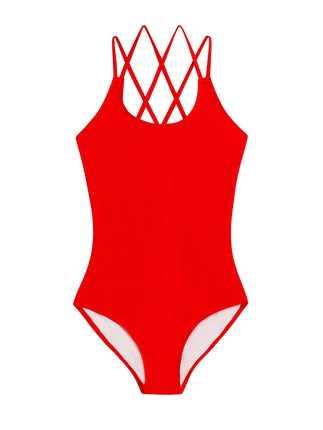 Kanu Surf Girls' Reese UPF 50 Beach Sport Criss-Cr