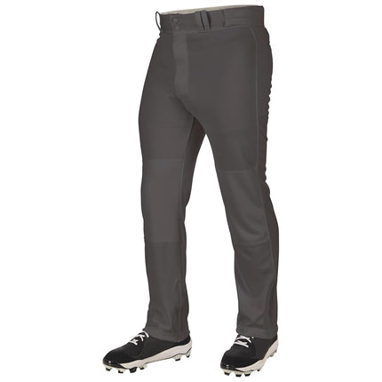 CHAMPRO Boys' Triple Crown 2.0 Open Bottom Baseball Pants Graphite