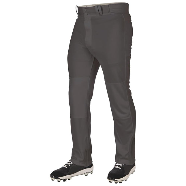 CHAMPRO Boys' Triple Crown 2.0 Open Bottom Baseball Pants Graphite