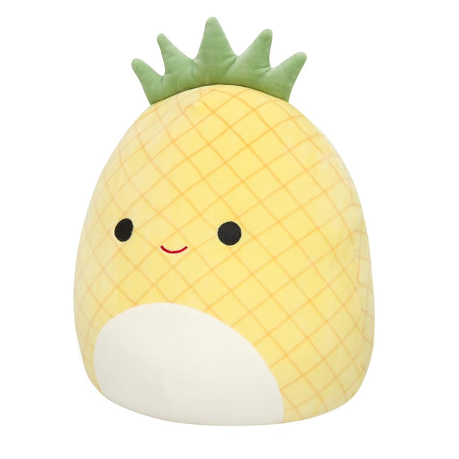 ANBAI 14-Inch White Dumpling with Winky Eye Plush