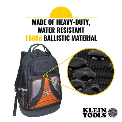 Klein Tools 80113 Tradesmen Backpack Kit with 39-Pocket Tradesman Pro Tool Backpack and Non-Contact Voltage Tester Pen, 2-Piece