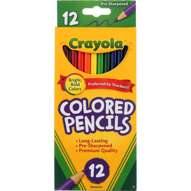 PENCIL COLOR 12PK LNG (Pkg of 5)