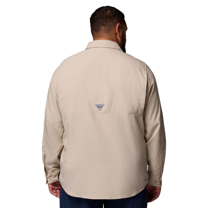 Columbia Men's Tamiami 2 Long Sleeve Shirt, Long Sleeve Shirt, Fossil, S