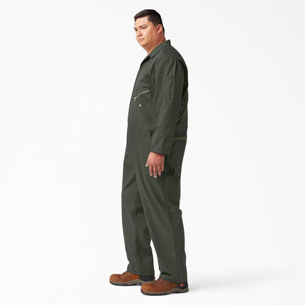 Dickies Mens Deluxe Blended Long Sleeve Coveralls, Gray, Large Big Tall