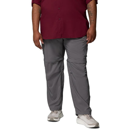Columbia Men's Silver Ridge Utility Convertible Pant, City Grey, 48W / 30L Big