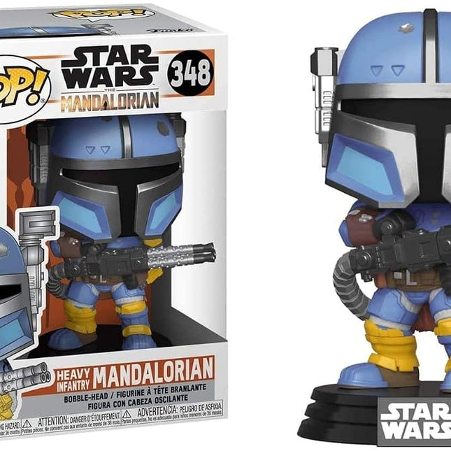 Funko POP! Star Wars: the Mandalorian - Big Tom - Heavy Infantry Mandalorian - Collectable Vinyl Figure - Gift Idea - Official Merchandise - Toys for Kids & Adults - TV Fans