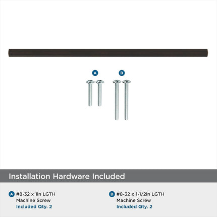 Amerock 10-1/16" Caliber Oil-Rubbed Bronze Drawer Pull