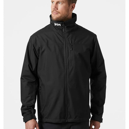 Helly Hansen Men's Crew Midlayer Jacket 2, Black, 4XL