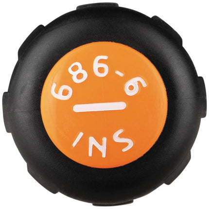 Klein Tools 6866INS Insulated Screwdriver, 1000V 5/16-Inch Cabinet Tip, Screwdriver with 6-Inch Shank, Tip-Ident, Cushion-Grip Handle