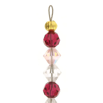 The Beadsmith Crimp Covers – Baño de oro, forma redonda corrugada, medio abiertas, 4 mm de diámetro, 144 piezas