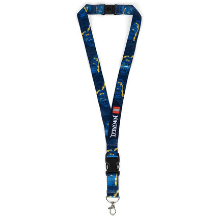 LEGO Lanyard, Neck Strap for Key Chains, Detachable Lanyard for Phone, Keys, ID Badge, with clasp and Quick Release Buckle, Jay, One Size, Lanyard