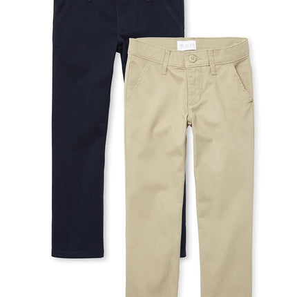 Pantalon Chino Coupe Évasée Uniforme Fille The Children's Place