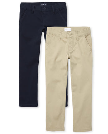 The Children's Place Girls' Skinny Chino Pants, Sa