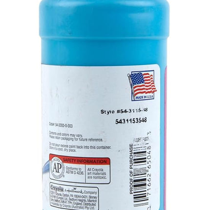 Binney & Smith Artista II Tempera Paint, Turquoise