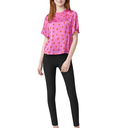 HUE Women's Leggings, Black, Large