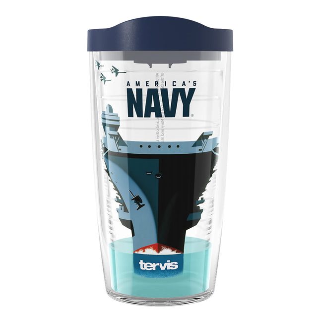 Tervis Navy Carrier Made in USA Double Walled Insu