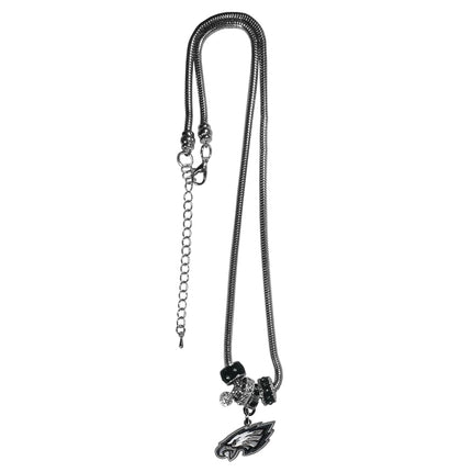 Siskiyou Sports NFL Philadelphia Eagles Euro Bead Necklace, 18-Inch